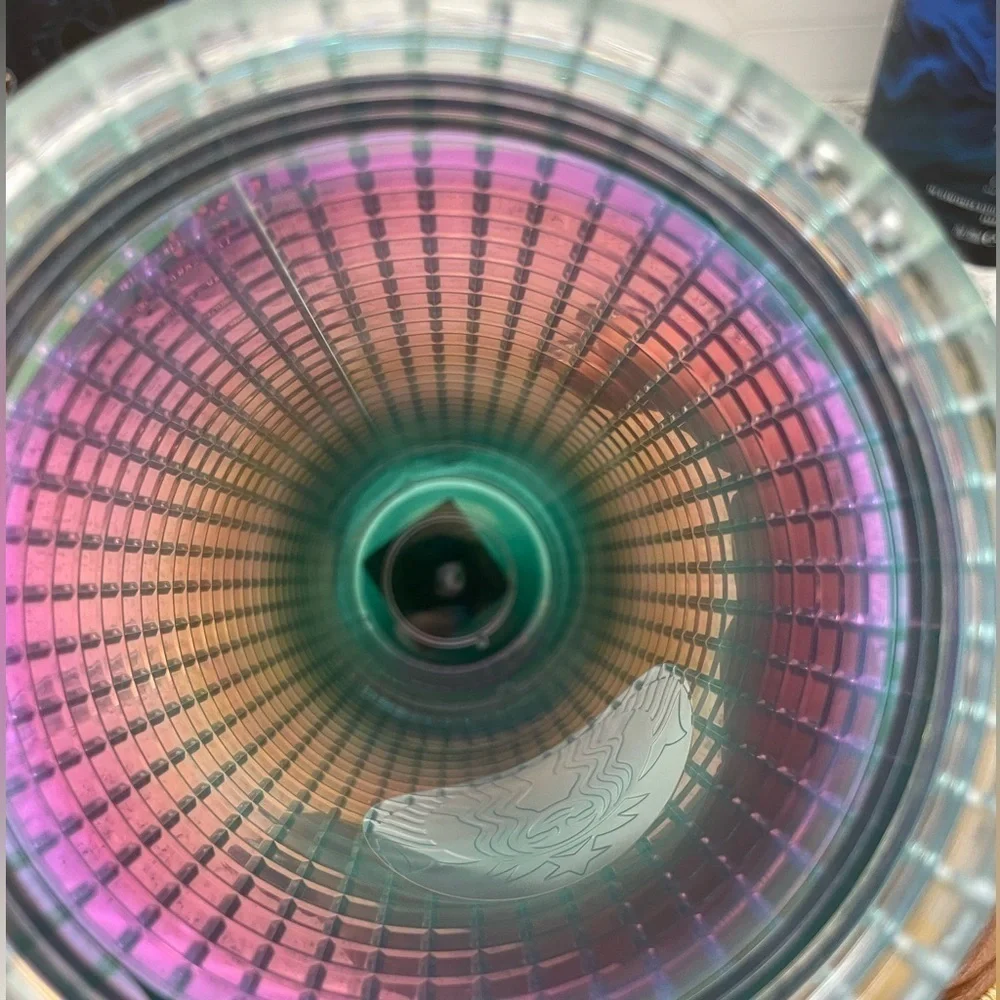 Starbucks Target Iridescent Teal Unicorn Grid Disco Tumbler. NWT. It’s WOW & HTF